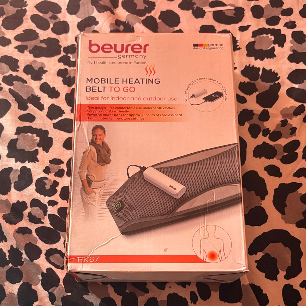 Mobile Heating Belt To Go - Gray